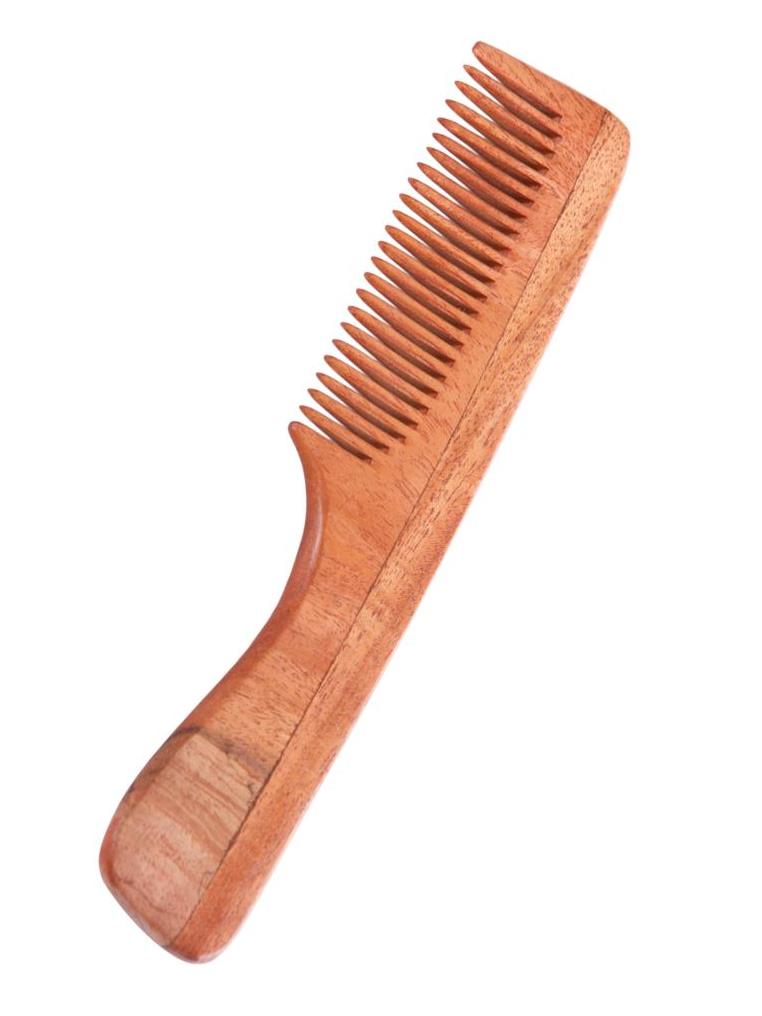 Tierra Verde hrebeň z nimbového dreva s rukoväťou