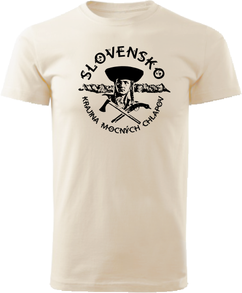 Tričko Jánošík Unisex Natural