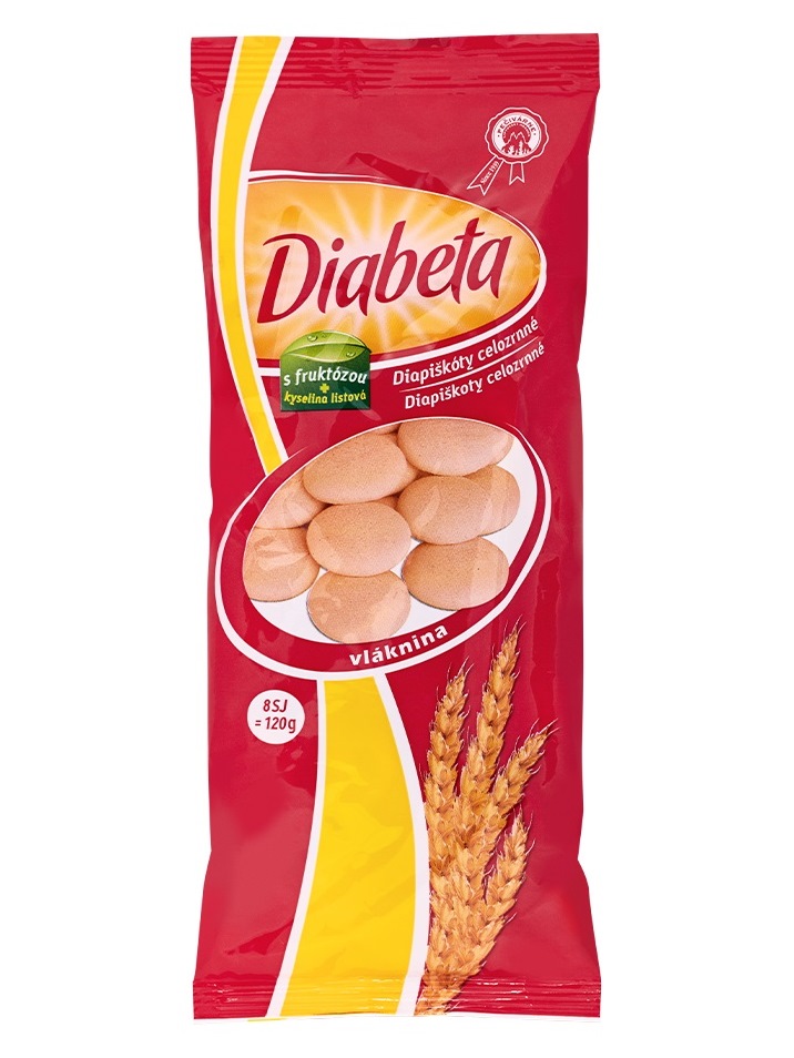 Pečivárne liptovský hrádok DIA piškóty celozrnné 120g