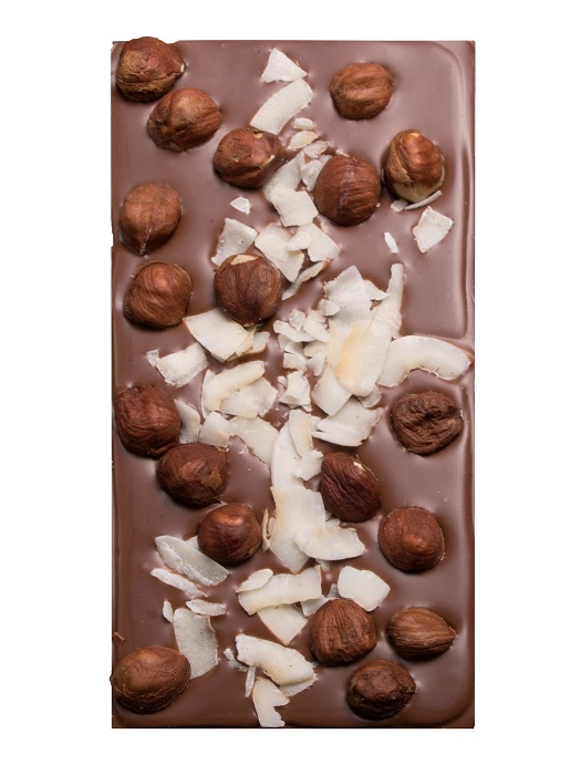 Valach Čokoláda mliečna s lieskovcami a kokosom 100g
