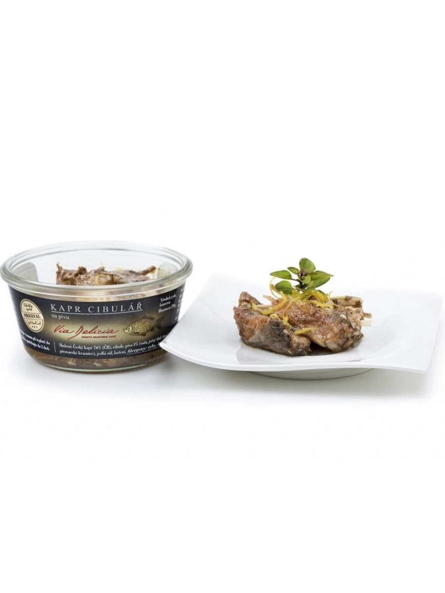 Via Delicia Kapor cibuliak na pive 210g