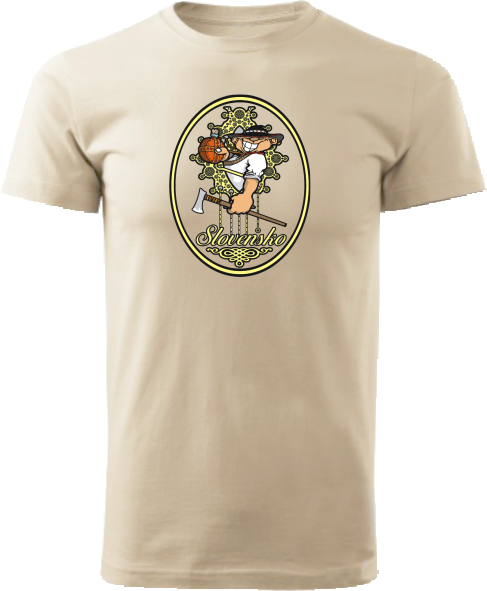 Tričko mládenec Unisex Natural