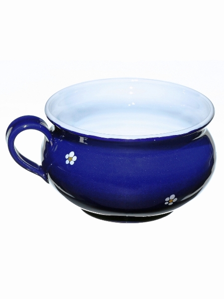 Miska bujónka modrá