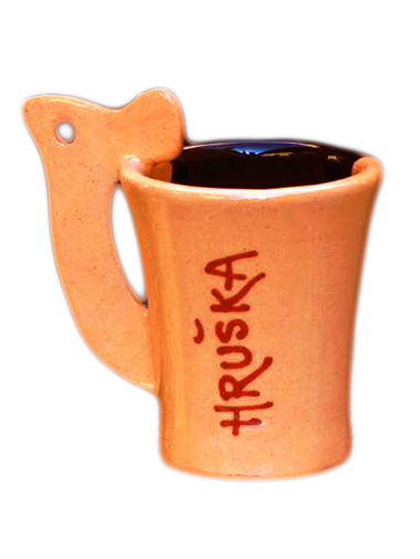 Štamperlík hlinený hruška 0,04l