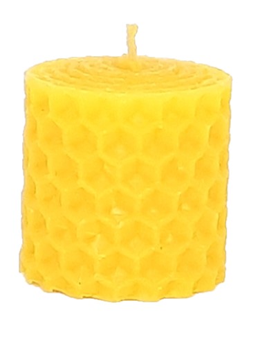 Sviečka včelí vosk žltá 33mm/30mm