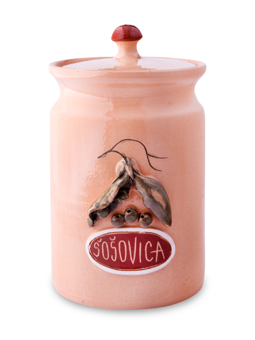 Keramická nádoba na šošovicu
