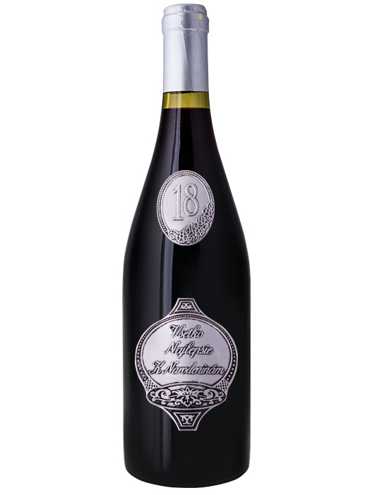 Fľaša k 18-tym narodeninám