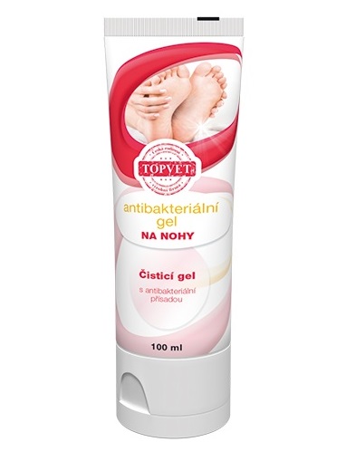 Topvet Antibakteriálny gél na nohy 100ml