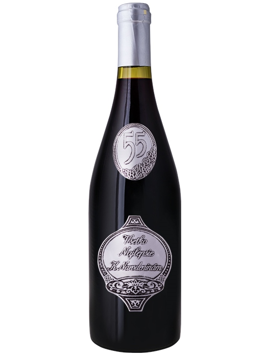 Fľaša k 55-tym narodeninám