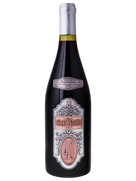 Fľaša k 40-tym narodeninám