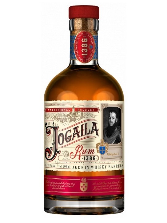 Rum Jogaila Black 38% 0,7L | 6ks v kartóne