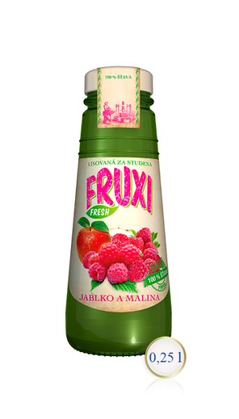 Fruxi jablko-malina 100% šťava 0,25L