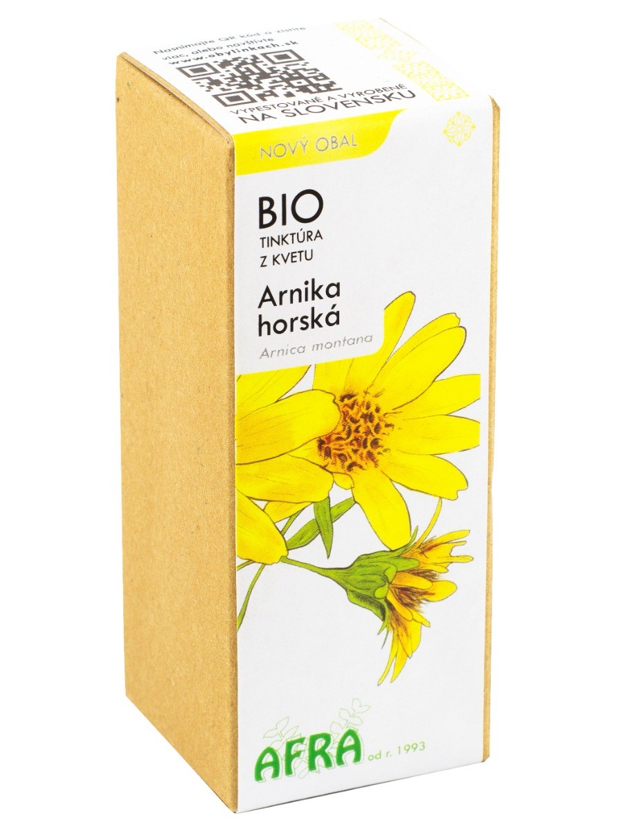 AFRA Arnika horská - BIO tinktúra z kvetu 50 ml