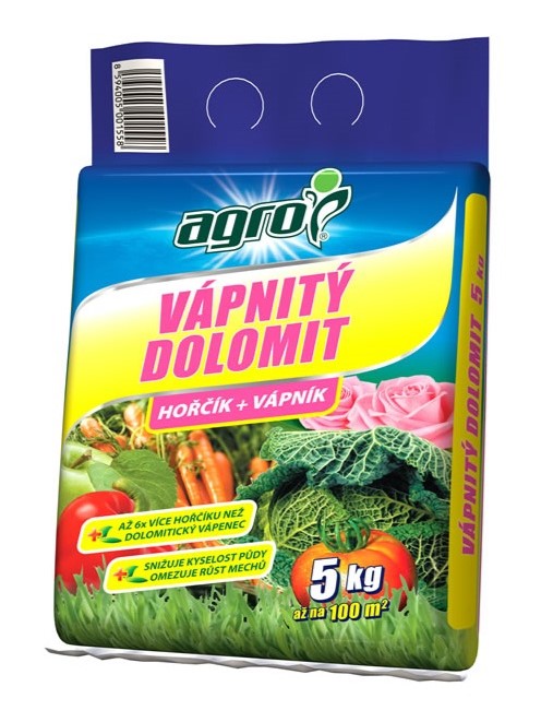 Agro Minerálne hnojivo vápnitý dolomit 5kg