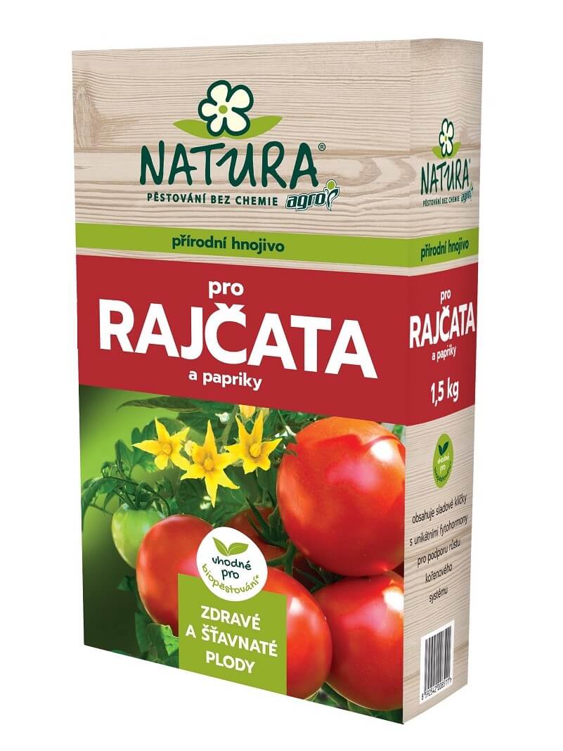Agro NATURA Prírodné hnojivo na paradajky a papriky 1,5kg