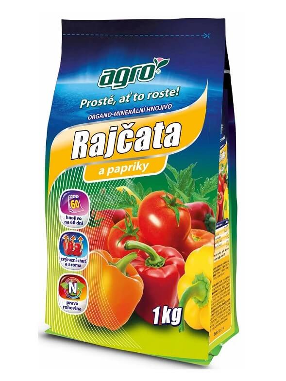 Agro Organicko minerálne hnojivo na paradajky a papriky 1kg