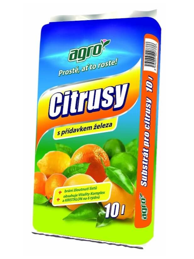 Agro Substrát na citrusy 10l