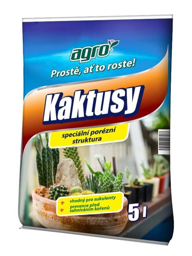 Agro Substrát na kaktusy 5l