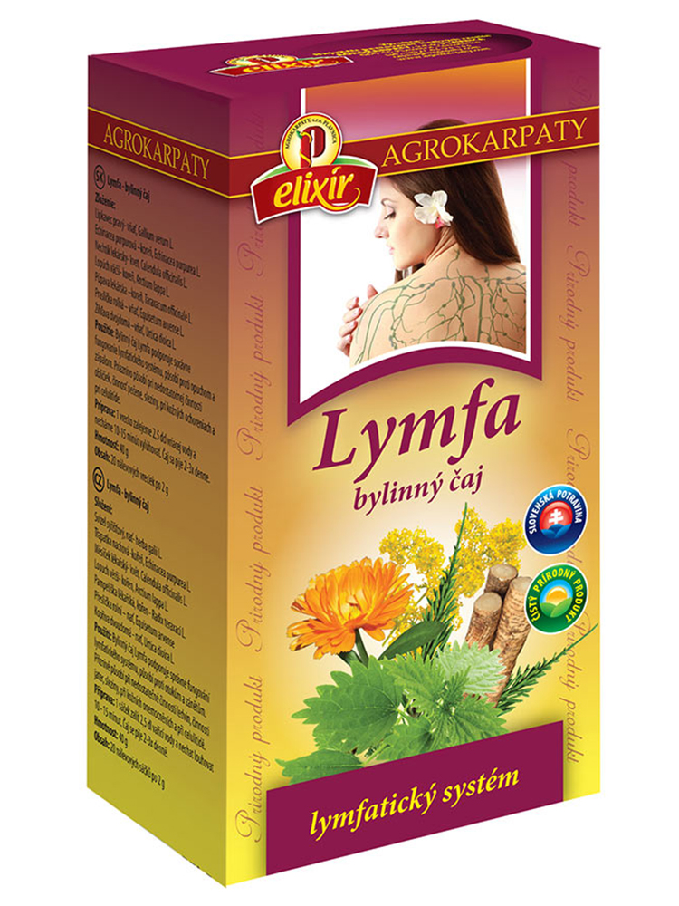 Agrokarpaty LYMFA bylinný čaj 20x2g