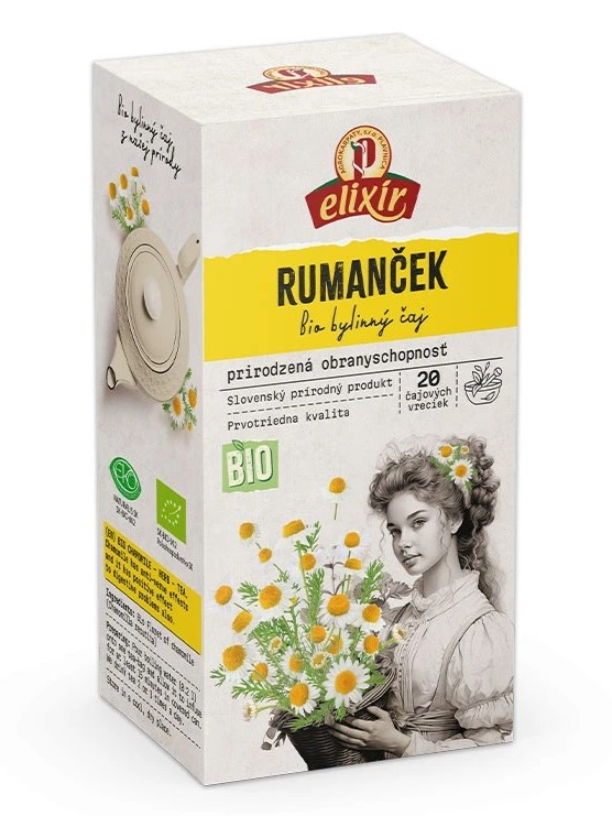 Agrokarpaty rumanček kamilkový bylinný čaj 20x1,5g