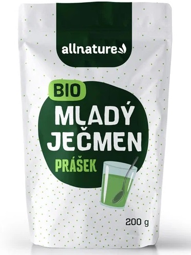 Allnature Mladý jačmeň prášok BIO 200g