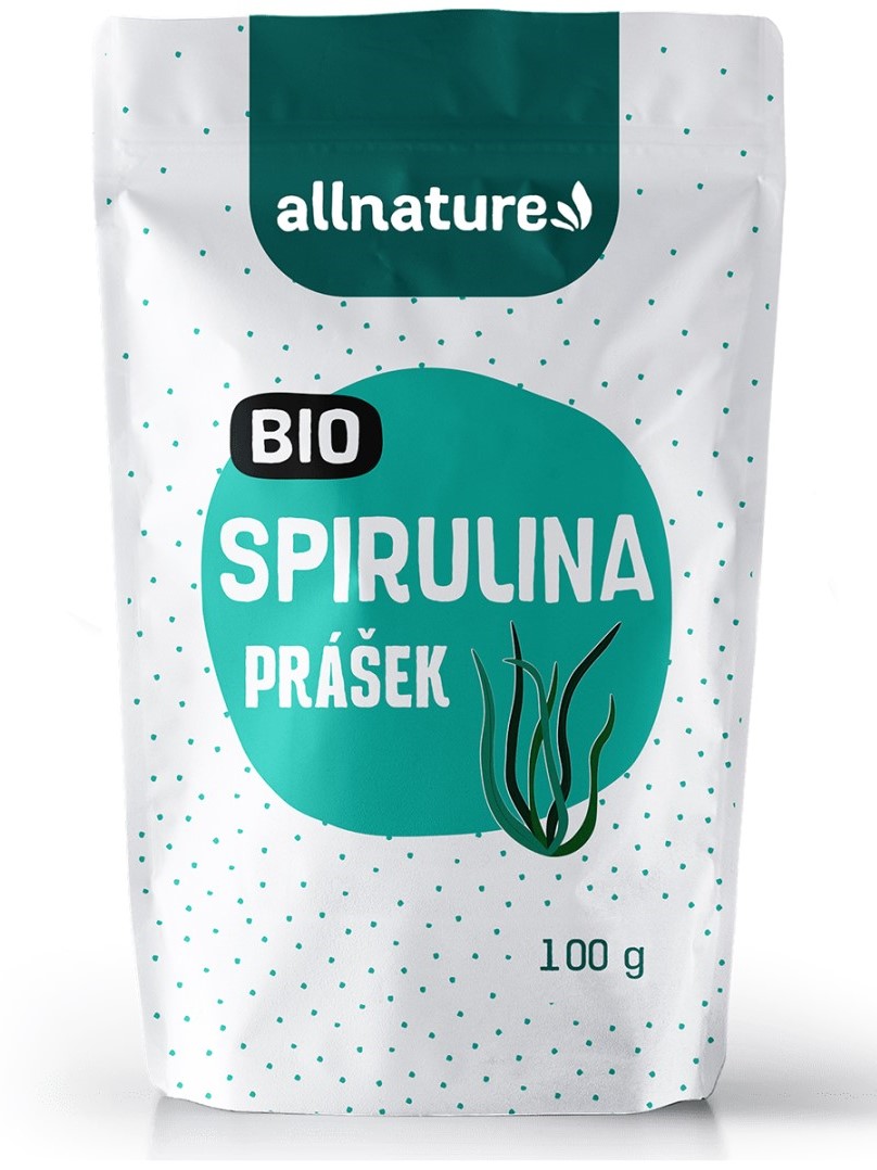 Allnature Spirulina prášok BIO 100g