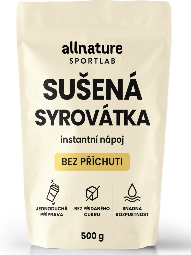 Allnature Srvátka sušená sladká 500g