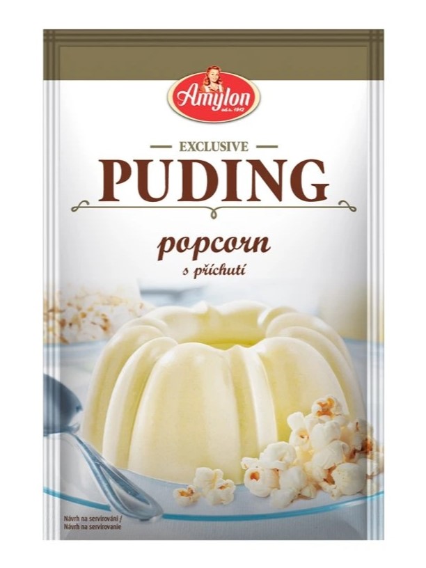 Amylon Exclusive Puding s príchuťou POPCORN 40g