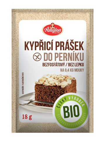 Amylon BIO Kypriaci prášok do perníkov bez lepku 18 g