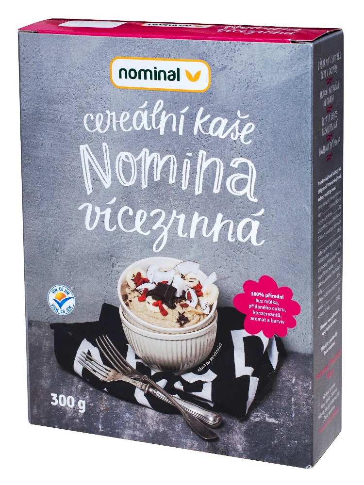 Nominal Cereálna viaczrnná kaša NOMINA 300g