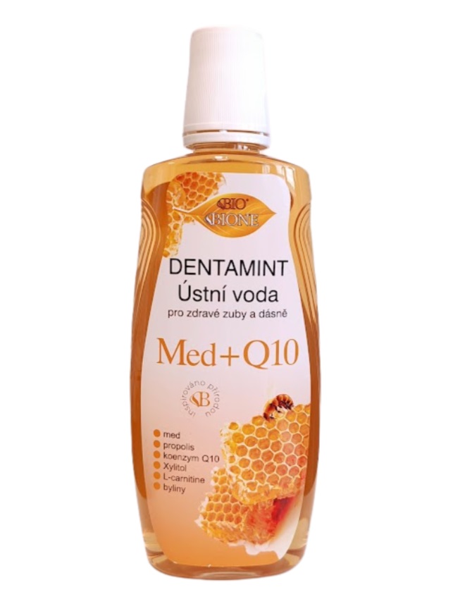Bione Cosmetics - Bylinná ústna voda s Medom a propolisom 500 ml