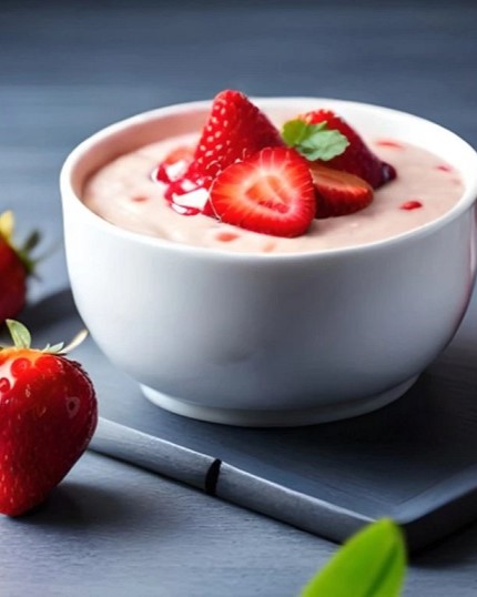 Amylon Puding Jahodový BIO bez lepku v 40g