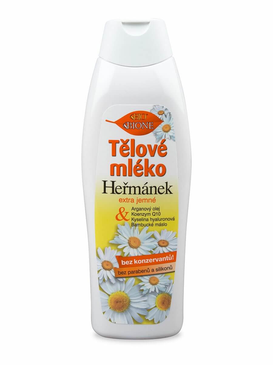 Bione Cosmetics - Telové mlieko Harmanček 500ml