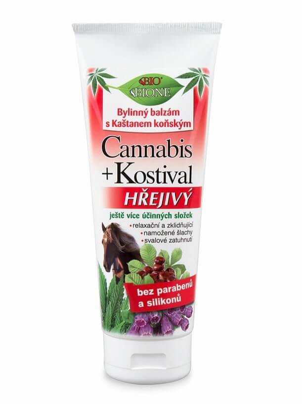 Bione Cosmetics - Bylinný balzám Cannabis s pagaštanom konským Hrejivý 200ml