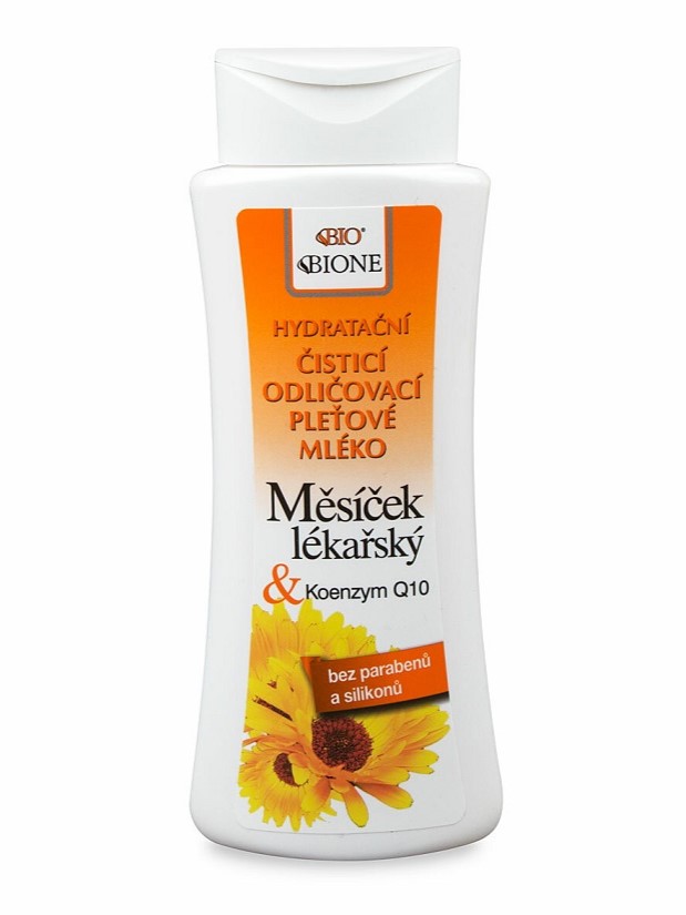 Bione Cosmetics - Odličovacie pleťové mlieko Nechtík 255 ml