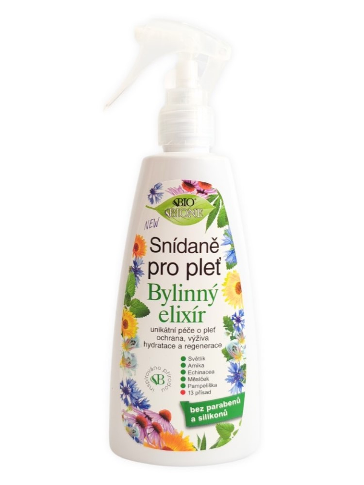 Bione Cosmetics - Raňajky pre pleť Bylinný elixír 260ml