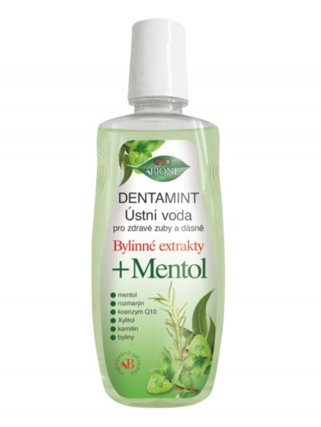 Bione Cosmetics - Ústna voda Mentol 500 ml