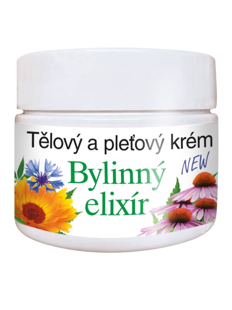 Bione Cosmetics - Telový a pleťový krém Bylinný elixír 260ml