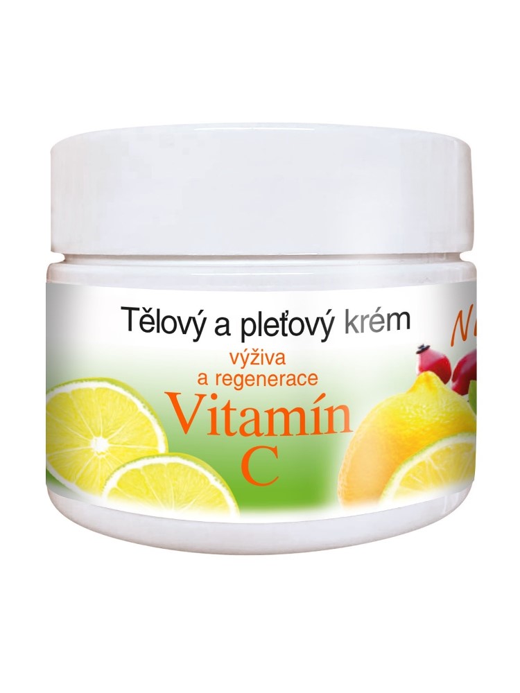 Bione Cosmetics - Telový a pleťový krém vitamín C 260ml