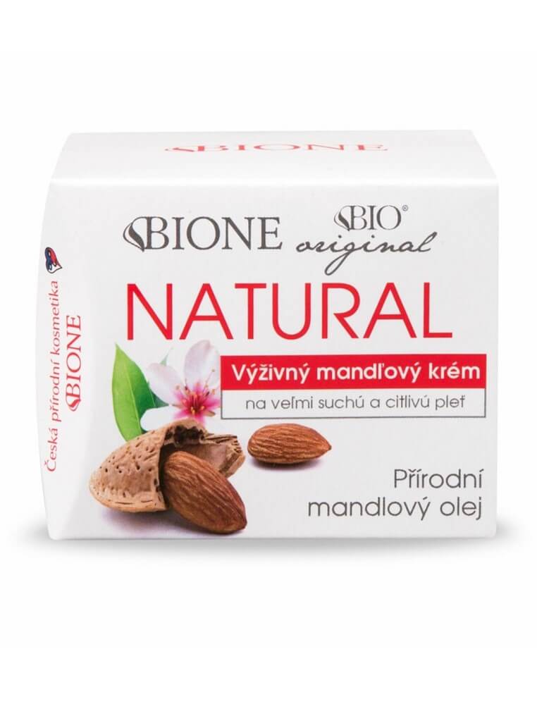 Bione Cosmetics - Výživný natural pleťový krém Mandle 51ml
