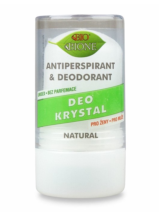 Bione Cosmetics Antiperspirant + Deodorant Unisex Deo Krystal 120g