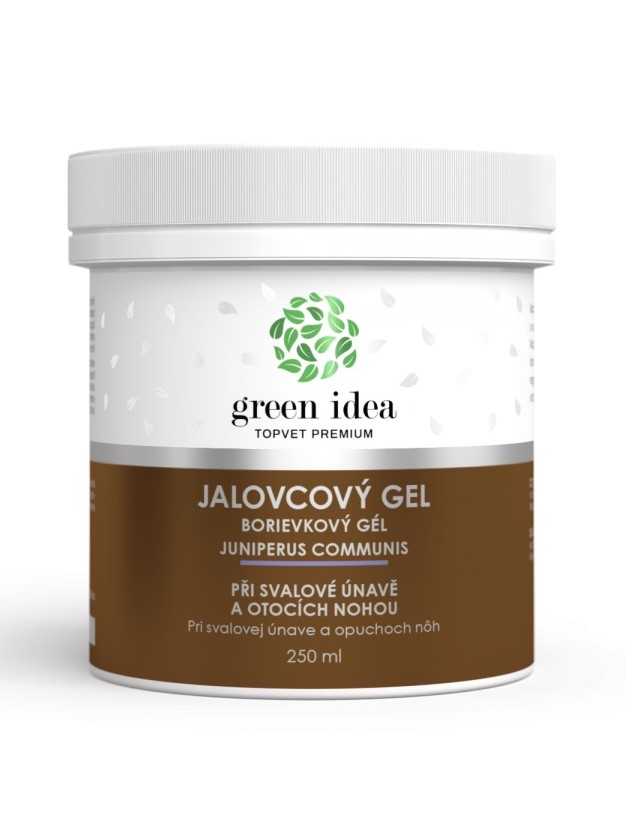 Topvet Green Idea Borievkový masážny gél - pri svalovej únave 250ml
