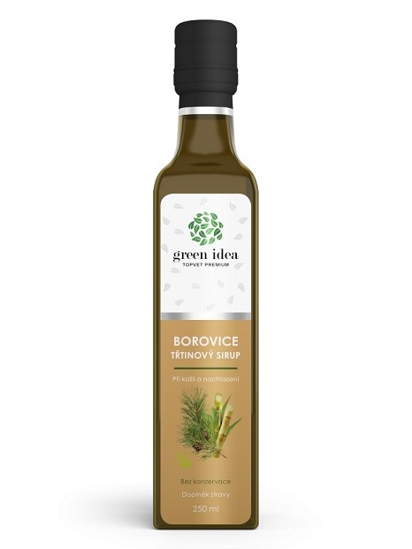 Topvet Green Idea Borovicový sirup trstinový 250ml