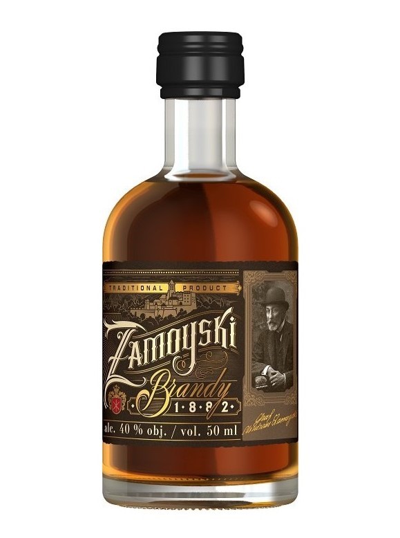Brandy Zamoyski 40% 0,05L