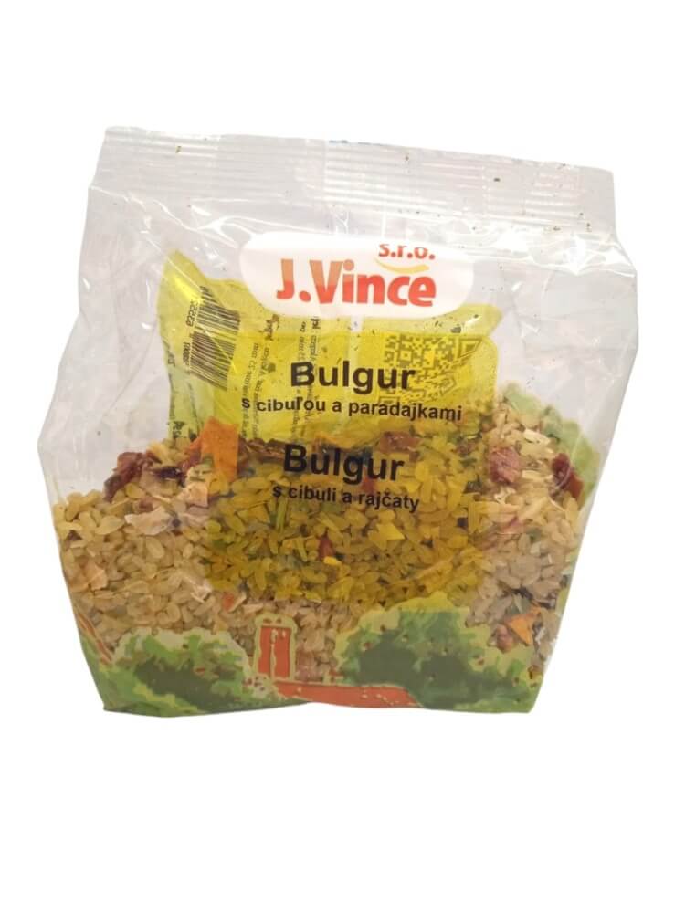 J. Vince Bulgur s cibuľou a paradajkami 200g