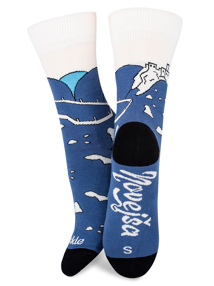 Fusakle ponožky Spišský hrad L 43 - 46