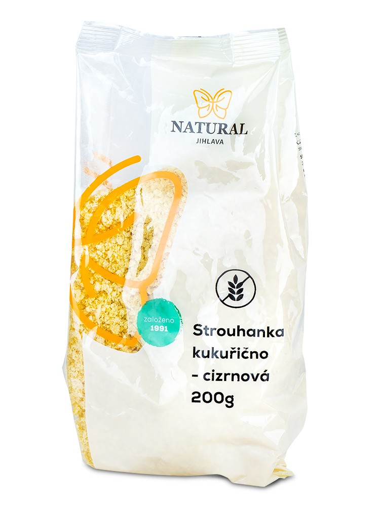 Natural Jihlava Strúhanka kukurično-cícerová 200g