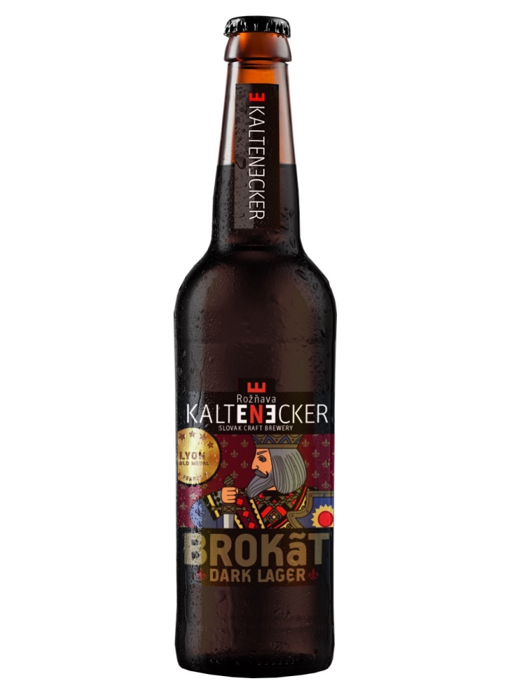 Kaltenecker Brokát Dark Lager 13° 0,33L