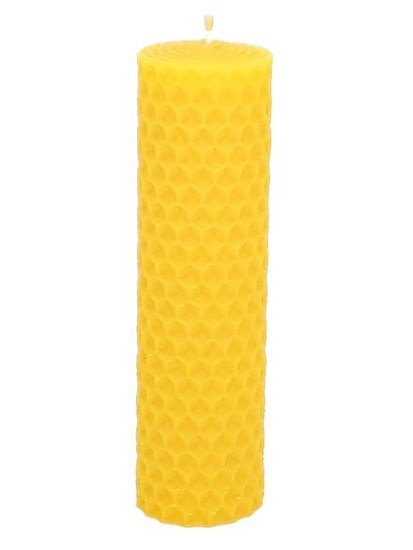 Sviečka včelí vosk žltá 110mm/30mm