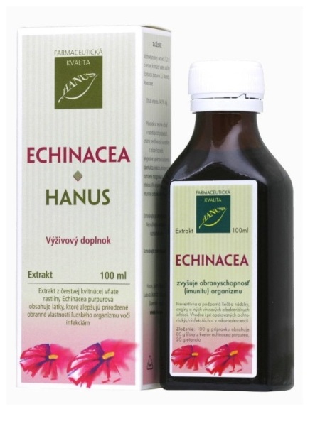 Hanus Echinacea liehový extrakt 100ml